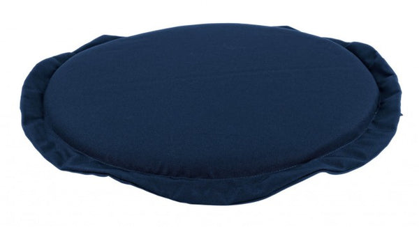 online Poly180 Blaues rundes Sitzkissen aus Stoff für den Außenbereich