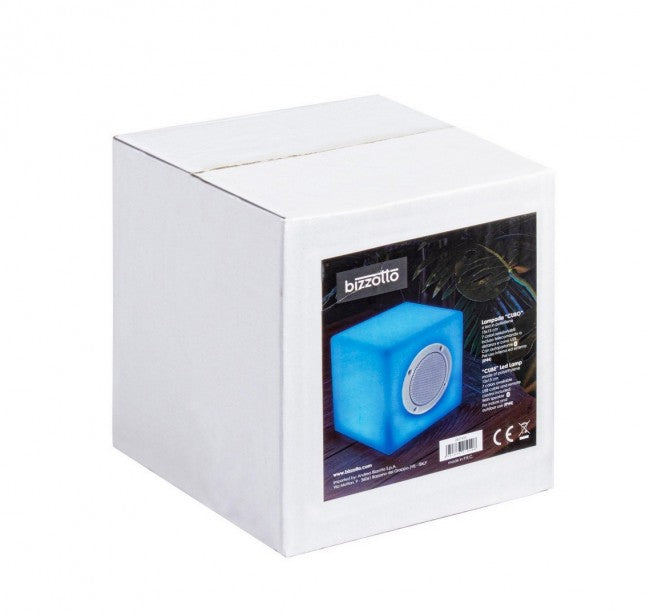 Lampada Led Cubo Speaker Pe 15x15 in Plastica-5