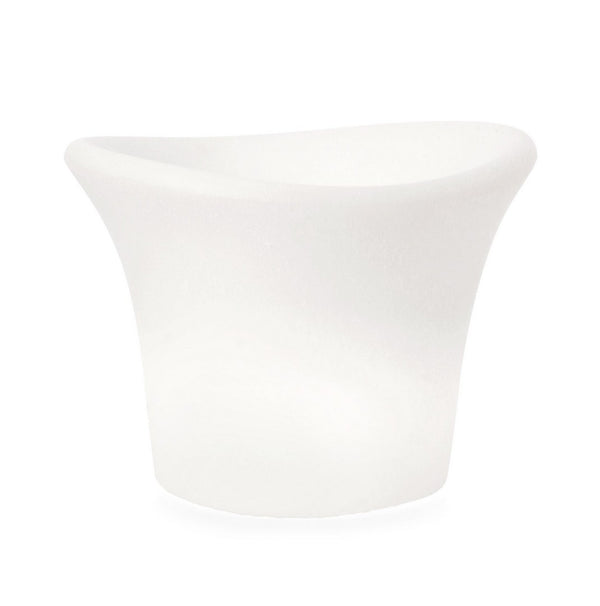 Lampada a Led da Giardino 37x32x28 cm in Plastica Dave Bianca online