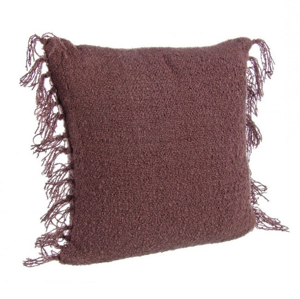 acquista Bordeaux Fatima Kissen 45x45 cm aus Stoff