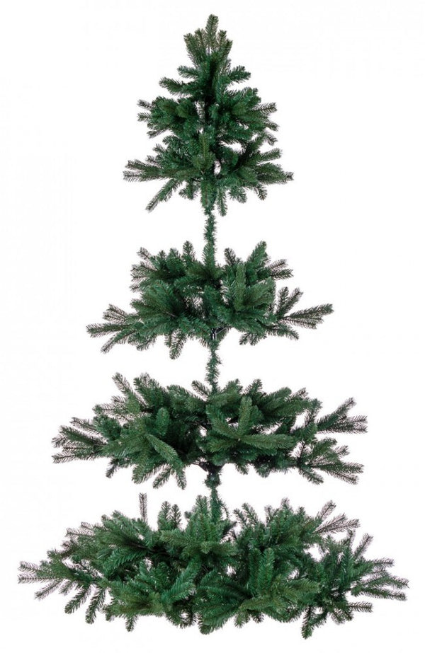 Künstlicher Weihnachtsbaum hängend 210 cm 946 grüne Zweige sconto