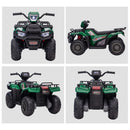 Quad Elettrico per Bambini 12V Verde-8