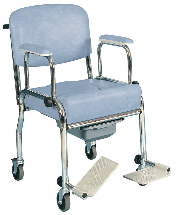 prezzo Rollstuhl-Badezimmer mit abnehmbarer Vase aus Stahl Nasti Comoda Celeste