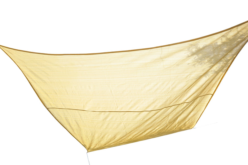 Tenda Vela da Giardino Quadrata 3,6x3,6 m  Beige-1