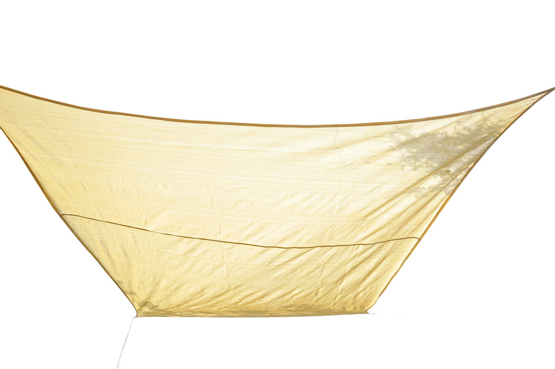 Tenda Vela da Giardino Quadrata 3,6x3,6 m  Beige-4