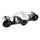 Seascooter Acqua Scooter Elettrico 7 Km/h Robesea SeaFlyer Bianco