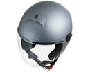 Casco Jet per Scooter Visiera Lunga CGM Florence 107A Bianco-3