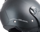 Casco Jet per Scooter Visiera Sagomata CGM Florence 107A Verde Opaco-2