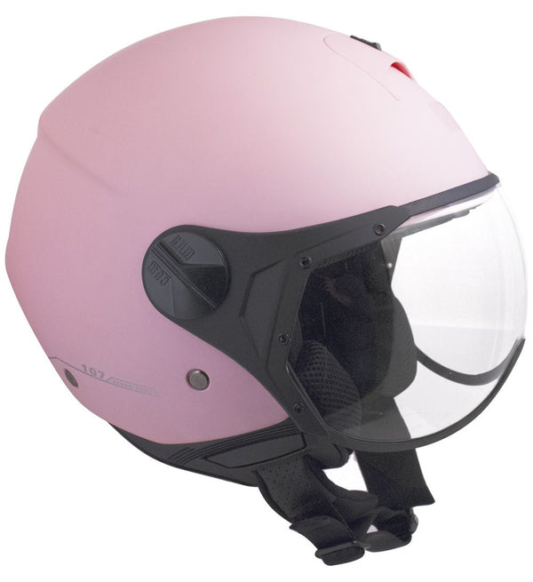 online Jethelm für Scooter geformtes Visier CGM Florence 107A Matt Pink