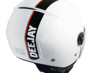 Casco Jet per Scooter Visiera Lunga CGM Deejay 107DJ2 Bianco -2