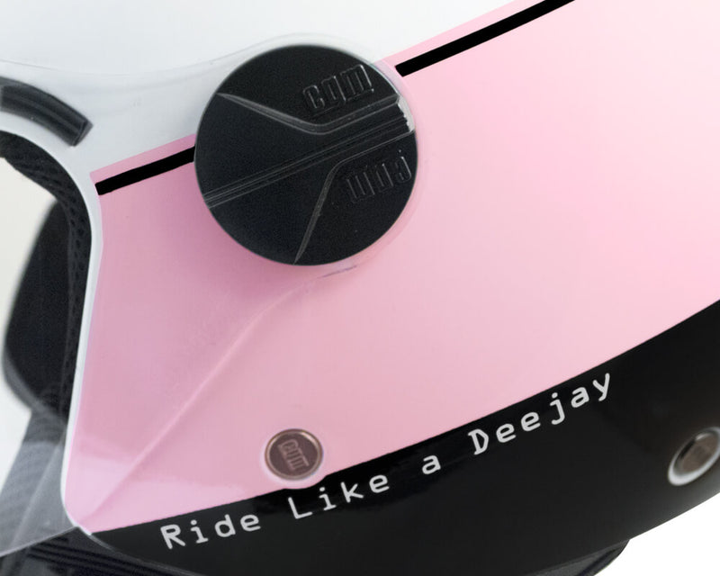 Casco Jet per Scooter Visiera Lunga CGM Deejay 107DJ3 Rosa -4