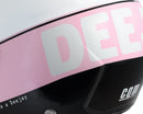 Casco Jet per Scooter Visiera Sagomata CGM Deejay 107DJ3 Rosa -2