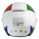 Casco Jet per Scooter Visiera Lunga CGM Italia 107I Bianco -2