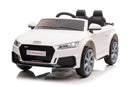 Macchina Elettrica per Bambini 12V Audi TT RS Roadster Bianca-1