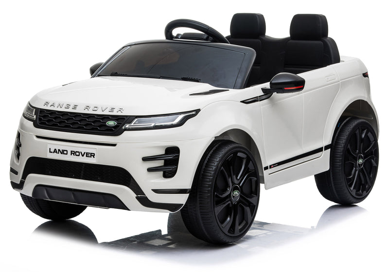 Macchina Elettrica per Bambini 12V Land Rover Evoque Bianca-1