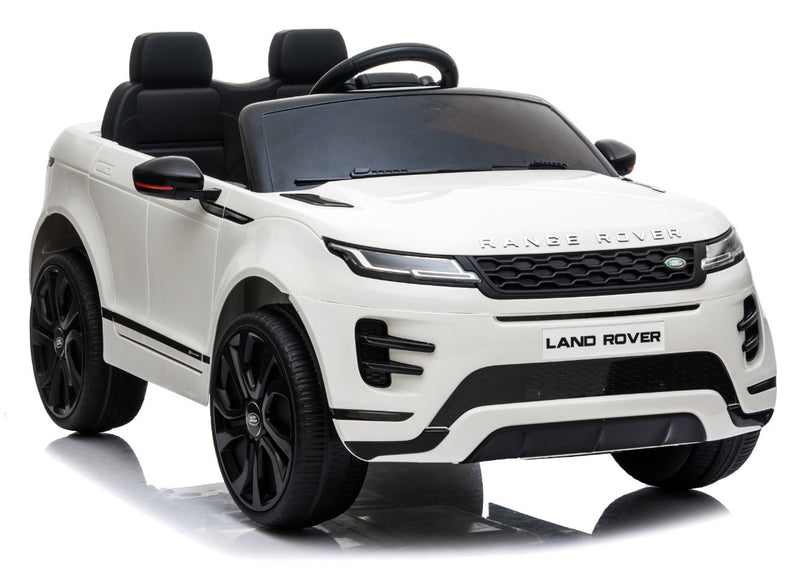 Macchina Elettrica per Bambini 12V Land Rover Evoque Bianca-2