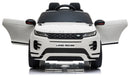 Macchina Elettrica per Bambini 12V Land Rover Evoque Bianca-6