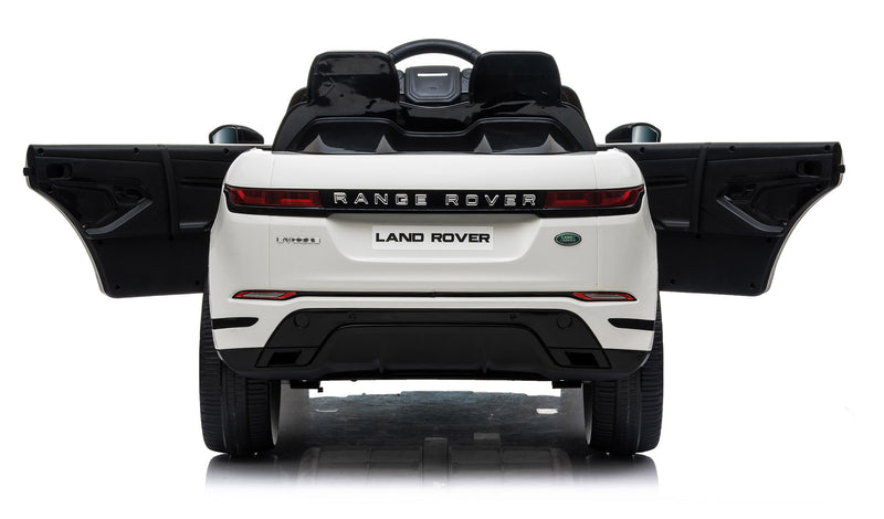 Macchina Elettrica per Bambini 12V Land Rover Evoque Bianca-8