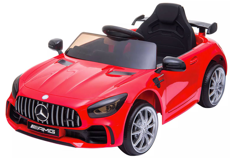 Macchina Elettrica per Bambini 12V Mercedes GTR AMG Rossa-1