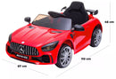 Macchina Elettrica per Bambini 12V Mercedes GTR AMG Rossa-5