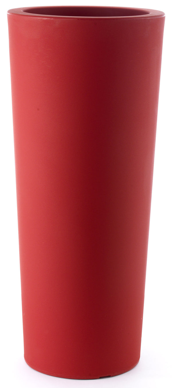 prezzo Vase aus Polyethylen Tulli Schio Cone Essential Cardinal Red Verschiedene Größen