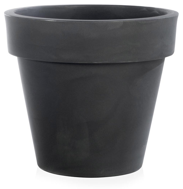 Vase aus Polyethylen Standard One Anthrazit Verschiedene Größen acquista