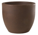 Vaso Ø32x27cm in Resina Tulli Tondo Veneto Essential SW 32 Bronzo-2