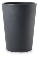 Vaso Ø29x43 cm in Polietilene Tulli Zamora Essential 43 Antracite-1