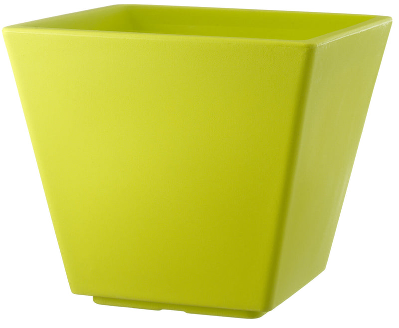 Vaso 33x33x30 cm in Polietilene Tulli Avila Essential 35 Verde Kiwi-1