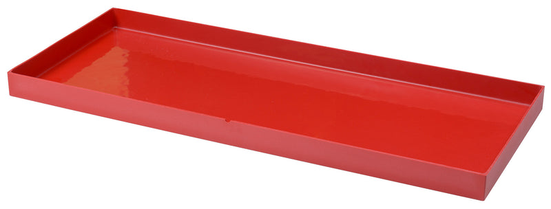 Sottovaso 81x31x4cm in Resina Tulli Schio 80 Rosso Cardinale-1