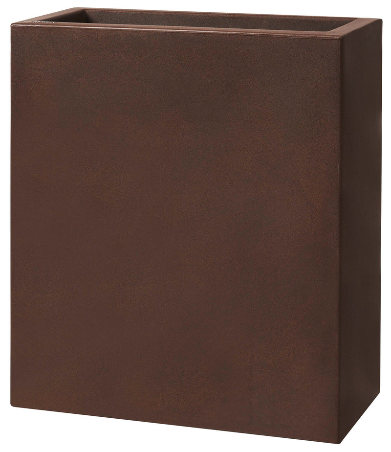 Vaso 79x39x90 cm in Polietilene Schio Tower Maxi 80 Bronzo-1