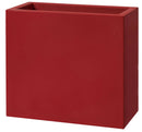 Vaso 79x39x70 cm in Polietilene Schio Tower 80 Rosso Cardinale-1