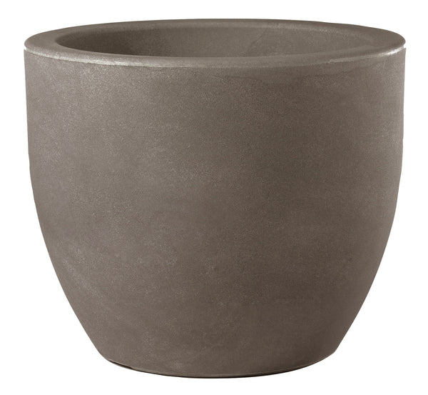 Vase Ø50 cm aus Harz Ares 50 Cappuccino sconto