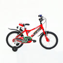 Bicicletta per Bambino 16” 2 Freni Bimbo Rally Blu o Rosso-3