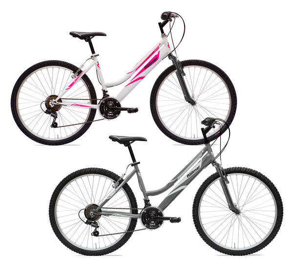 online Bicicletta MTB Ragazza 24” 18 Velocità Grace Bianco o Titanio