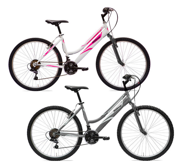 sconto Bicicletta MTB Ragazza 26” 18 Velocità Grace Bianco o Titanio