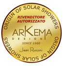 Doccia Solare da Giardino 40L Miscelatore Arkema Big Happy Five Grigio Antracite-7