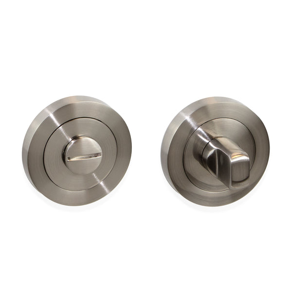 Aufsteckrosette rund für Innentür 50 mm Zamak Satin Nickel 5 Stück Emuca acquista