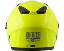 Casco Jet per Scooter Visiera Lunga CGM Daytona 130A Giallo Fluo -2