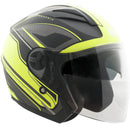 Casco Jet per Scooter Visiera Lunga CGM Phoenix 130G Nero Opaco-1