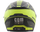 Casco Jet per Scooter Visiera Lunga CGM Phoenix 130G Nero Opaco-3