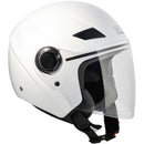 Casco Jet per Scooter Visiera Lunga CGM Caribe 131A Bianco -1