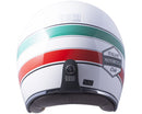 Casco Jet per Scooter Occhiale Interno CGM Italia 133I Bianco -2