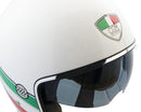 Casco Jet per Scooter Occhiale Interno CGM Italia 133I Bianco -4