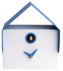 Orologio a Cucù da Parete e Tavolo 19,5x23x14 cm Pirondini Italia Dotto Bianco e Blu-1