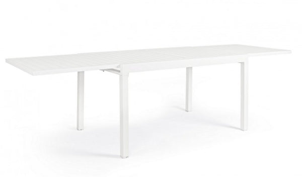 online Tavolo Allungabile da Giardino 135-270x90x75h cm Pelagius Bianco