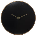 Orologio da Parete Ø40 cm in Mdf e Metallo Nero-1