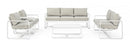 Tavolino 105x62x38h cm Merrigan Bianco-5