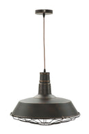 Lampadario Industry Ø46x32 cm in Ferro-1