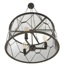 Lampadario Gothic Ø60x30 cm in Ferro-6